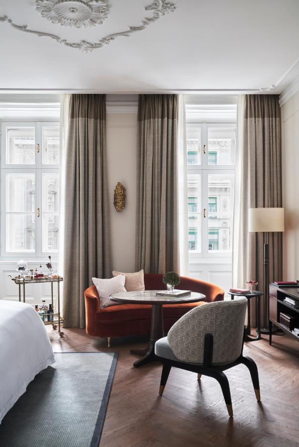 Hotel Rosewood Vienne Extérieur photo Curtains