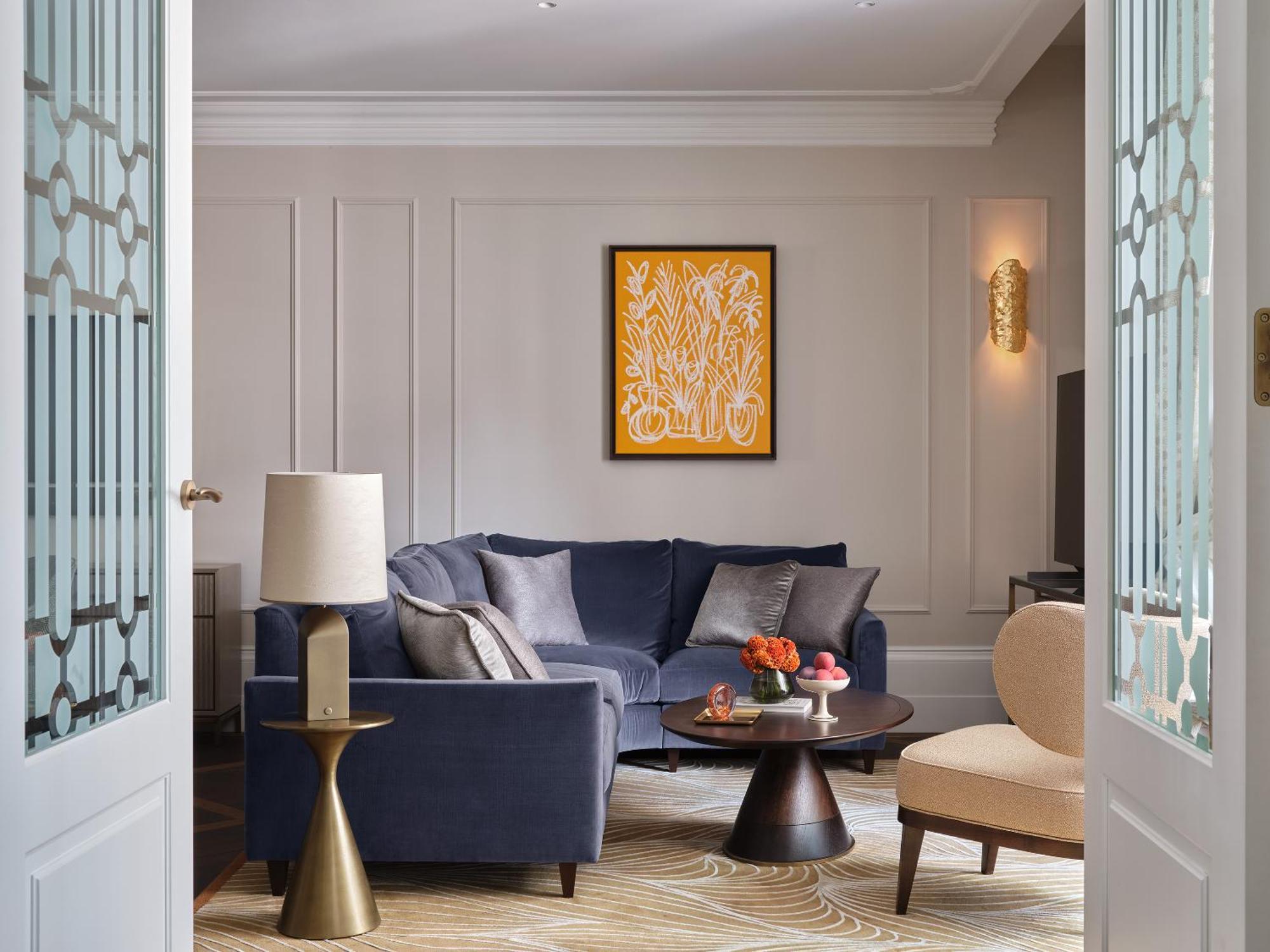 Hotel Rosewood Vienne Extérieur photo A living room at The Carlyle