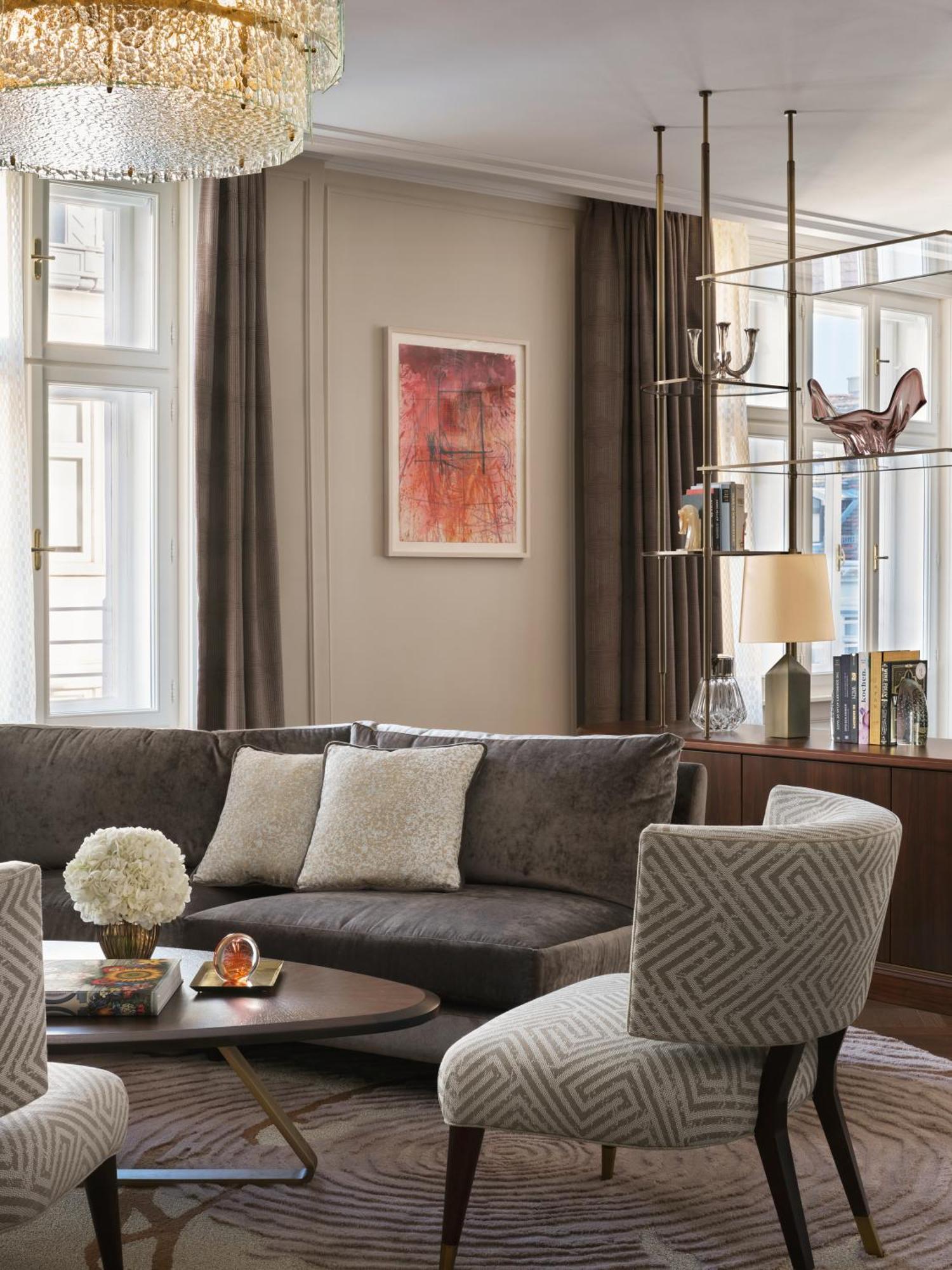 Hotel Rosewood Vienne Extérieur photo A living room at The Ivy at Veranda