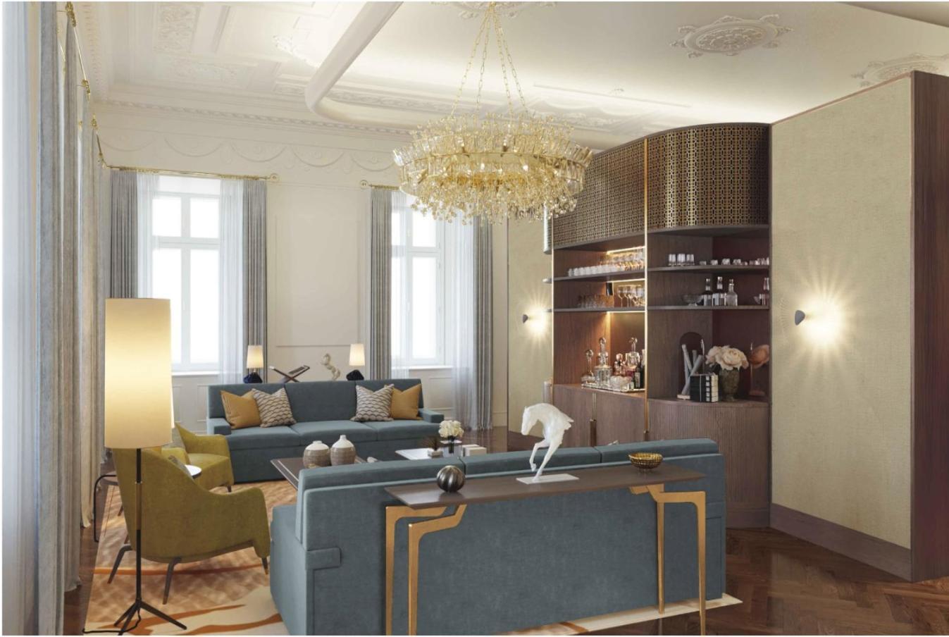 Hotel Rosewood Vienne Extérieur photo The interior of the hotel